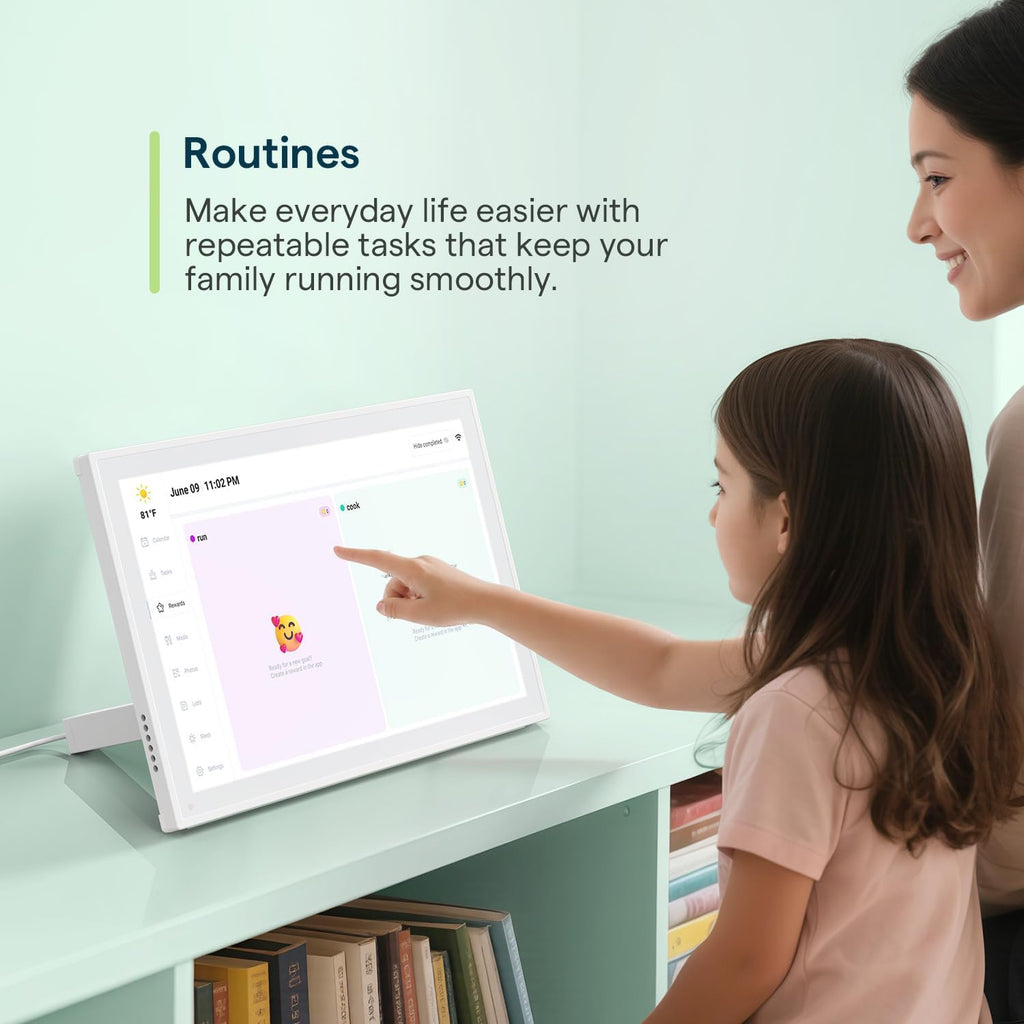 YPI™ 10.1-Inch Smart Digital Calendar
